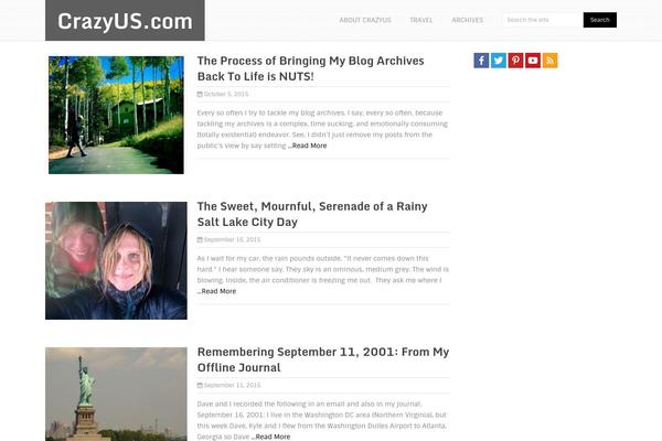 Spike theme site design template sample