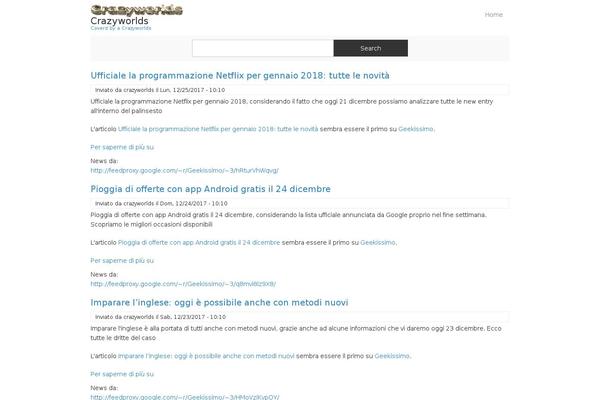 Site using Widget Manager Light plugin