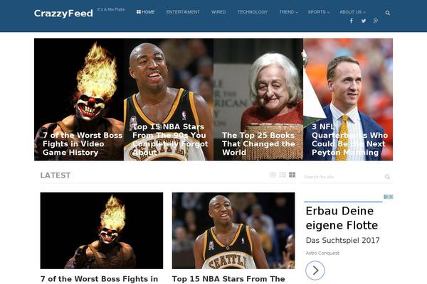 WordX theme site design template sample