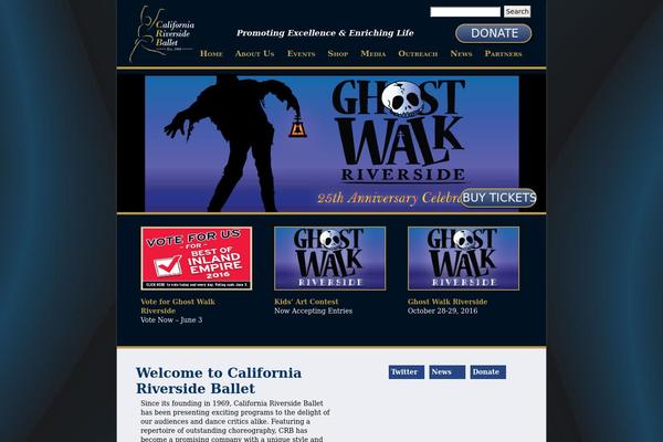 crballet.com site used Crballet