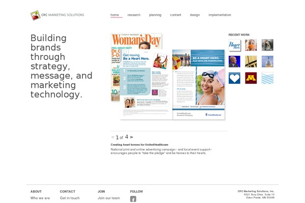 BlankSlate theme site design template sample