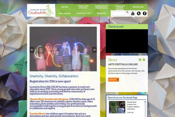 Feather theme site design template sample