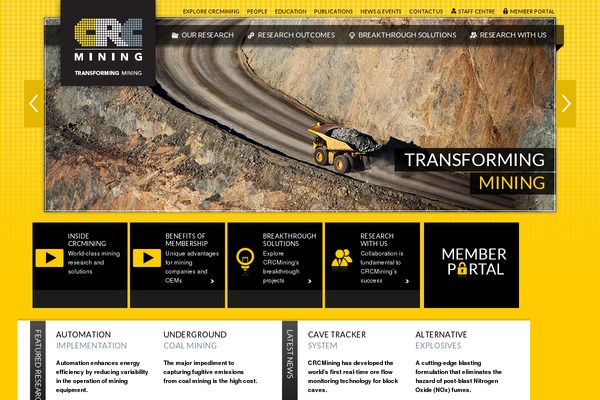 crcmining.com.au site used Crcmin