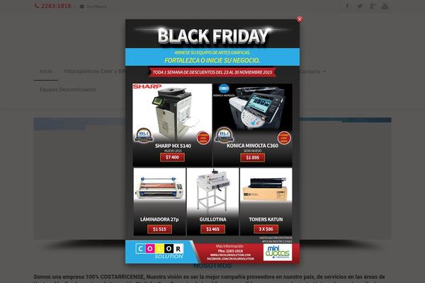 crcolorsolution.com site used Dt-the7-old