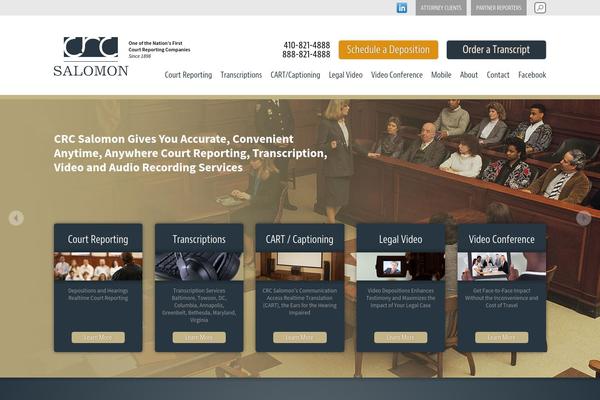 crcsalomon.com site used Crcs