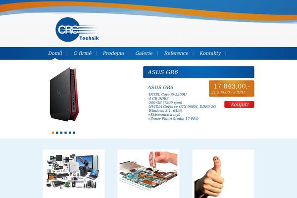 crctechnik.cz site used Crc