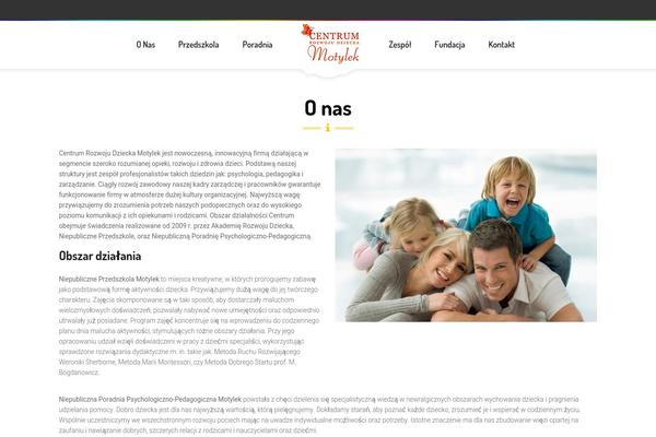 Preschool theme site design template sample