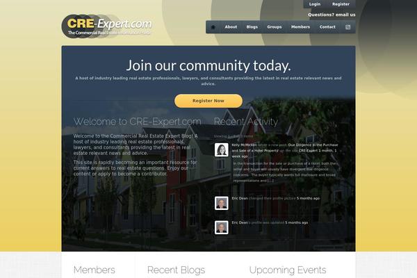 Site using BuddyPress Sitewide Activity Widget plugin