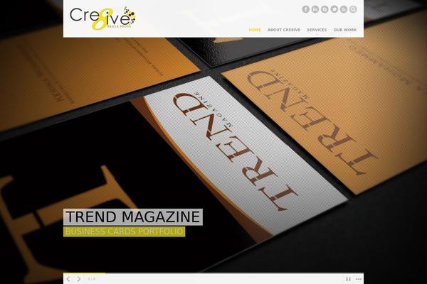 Fullscene theme site design template sample