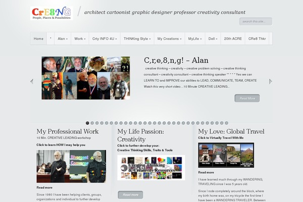 Minimal theme site design template sample