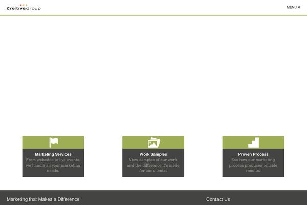 Momentum theme site design template sample