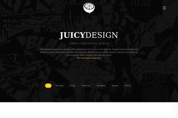 Jevelin-child theme site design template sample