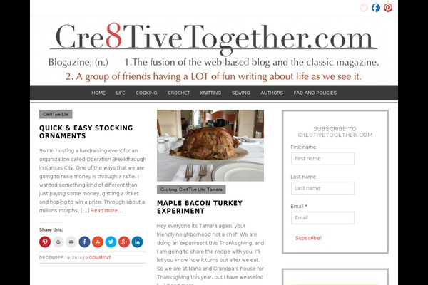 Isabelle theme site design template sample