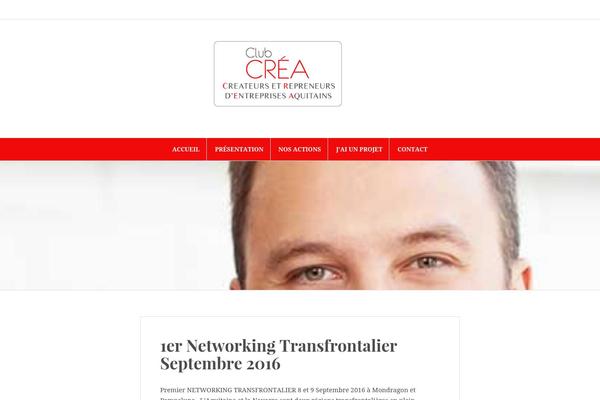 Tempera theme site design template sample