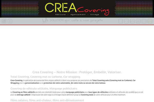 Quark theme site design template sample