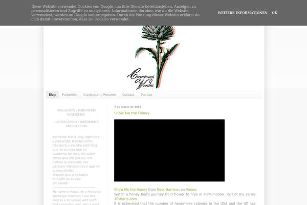 creaciones-verdes.com site used Jardin