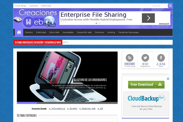 Charlene theme site design template sample