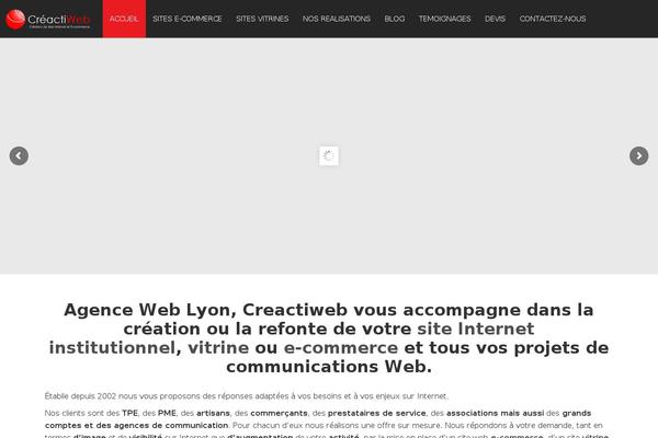 Infographer theme site design template sample