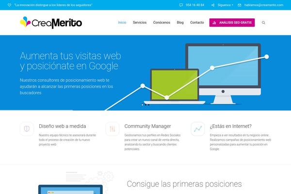 SEOWP theme site design template sample