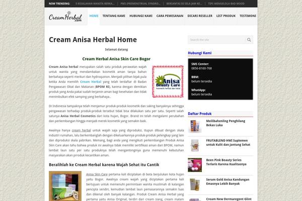 Point theme site design template sample