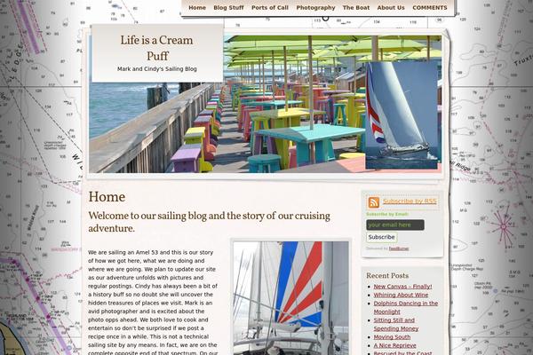 Adventure Journal theme site design template sample