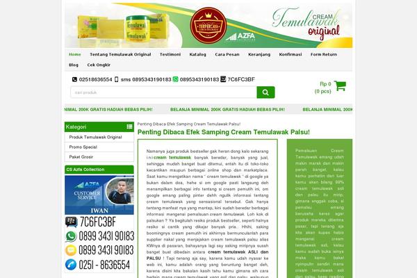 WP-Grosir theme site design template sample