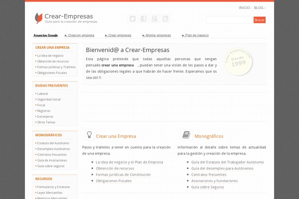 Revolution theme site design template sample