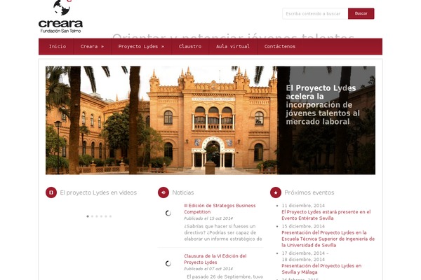 creara.org site used Grand College