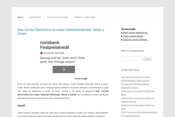 Orbital theme site design template sample