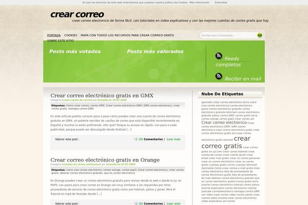crearcorreo.net site used Crearcorreo