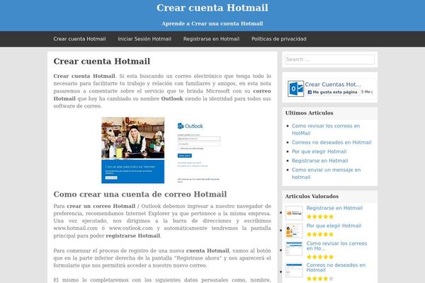 FlatBox theme site design template sample
