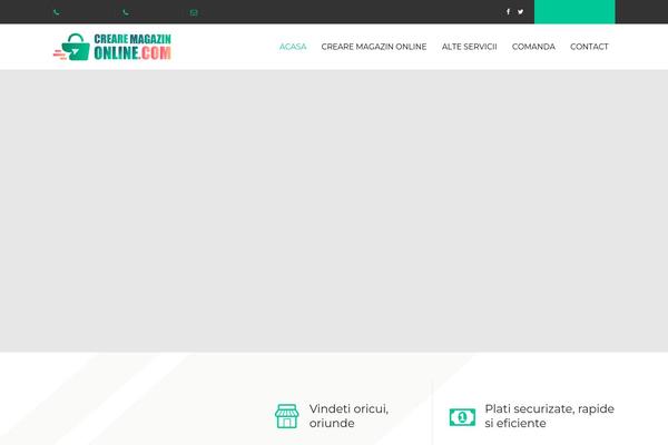 Barber theme site design template sample