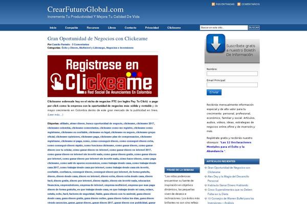 crearfuturoglobal.com site used Revolution Code Blue