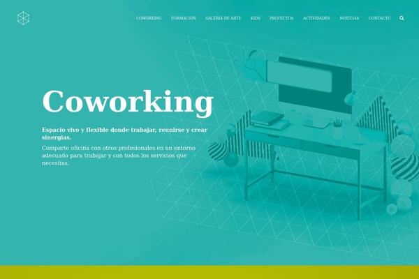 Cortex theme site design template sample