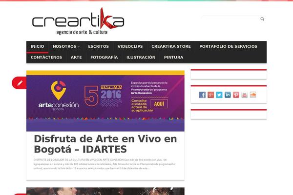 Duena theme site design template sample