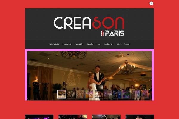 Theron Lite theme site design template sample