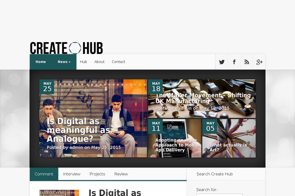 Nexus theme site design template sample