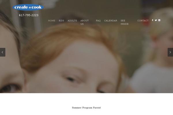 The Story Child theme site design template sample