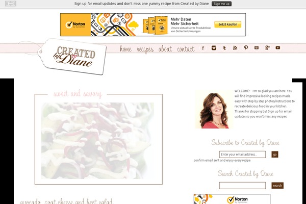 Foodie Pro theme site design template sample
