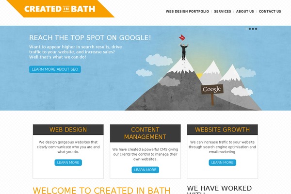 Story theme site design template sample