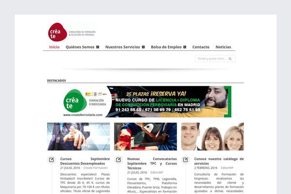 Whisper theme site design template sample