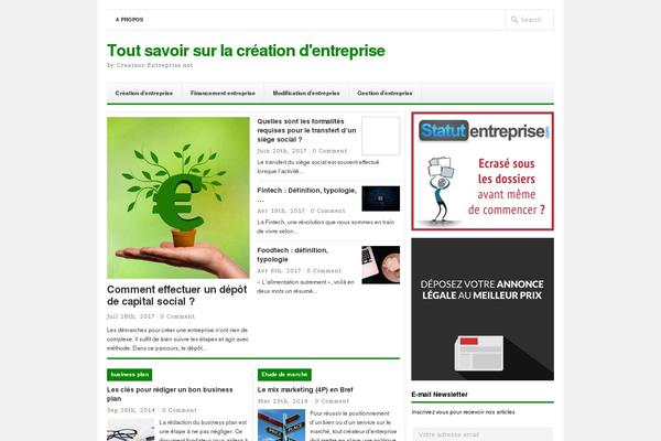 createur-entreprise.net site used Newswire