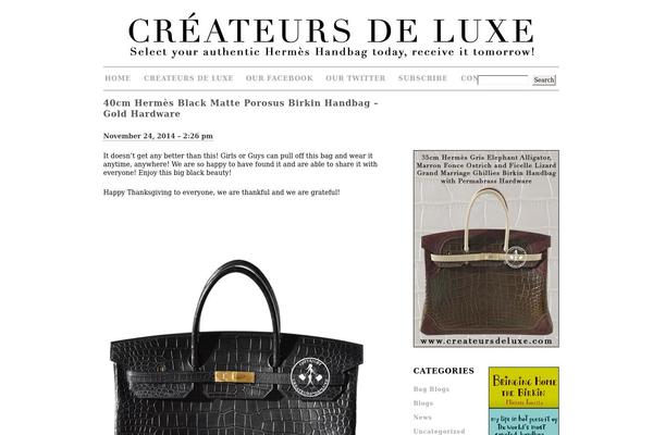 createursdeluxeblog.com site used Sandbox-162