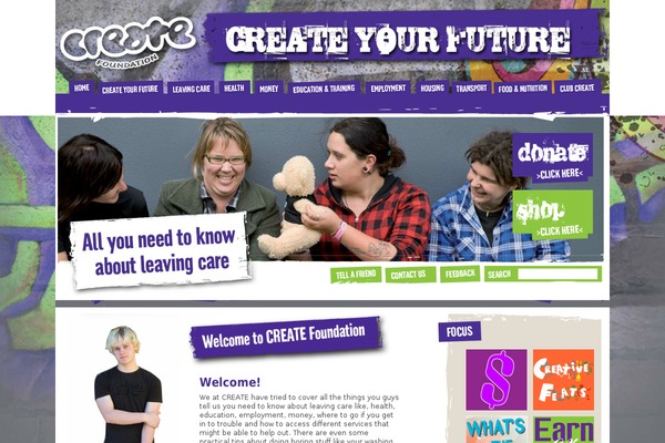 createyourfuture.org.au site used Tbst