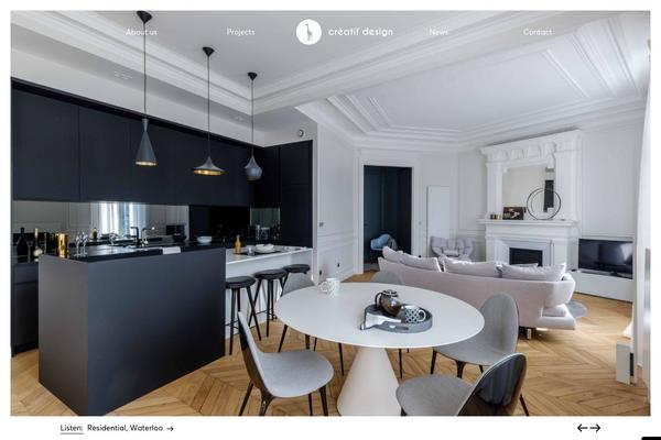 creatifdesign.be site used Theme_dist