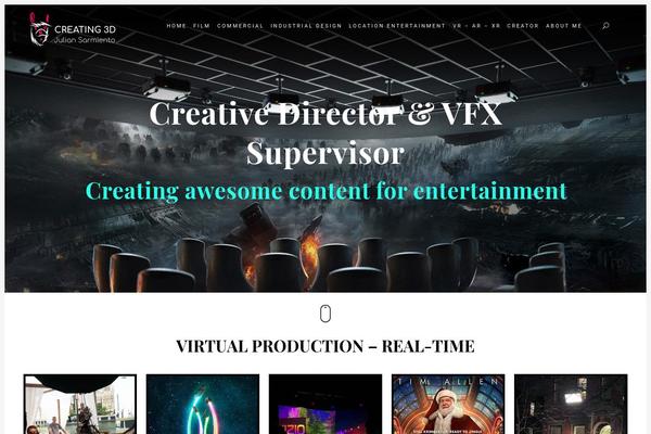 creating3d.com site used Penumbrawp
