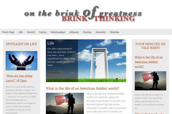 Hathor Pro theme site design template sample