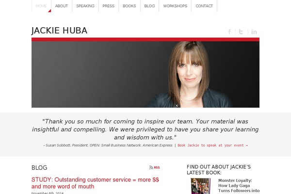 creatingcustomerevangelists.com site used Jackiehuba