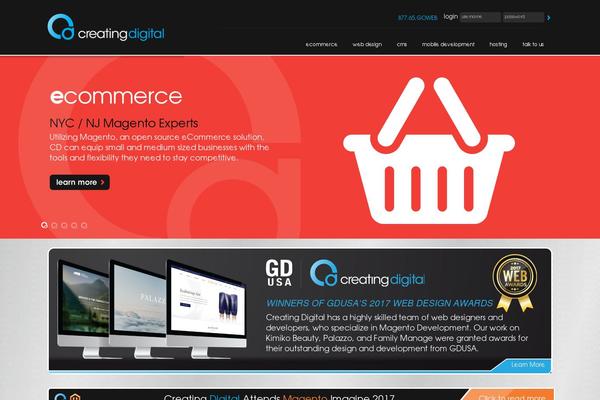 creatingdigital.com site used Cd