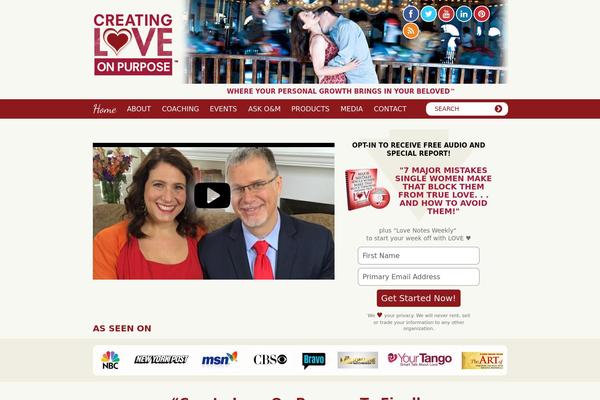 creatingloveonpurpose.com site used Wp-goodness